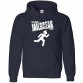 Personalised Running Jailbreak Hoodie with Custom text on front design